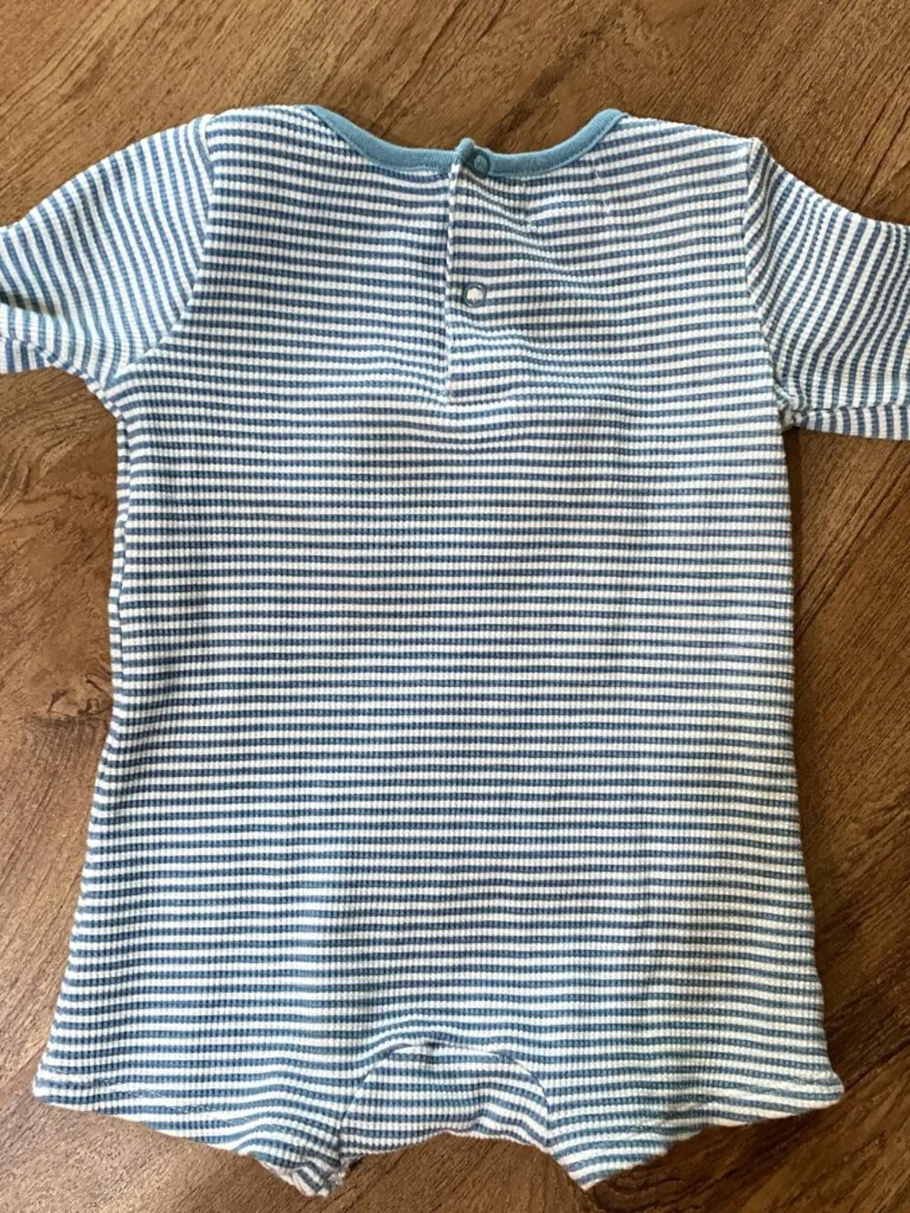 Lot 2 Stripe Rompers-LITTLE ME Softball & MUD PIE Golf-9-12 Months